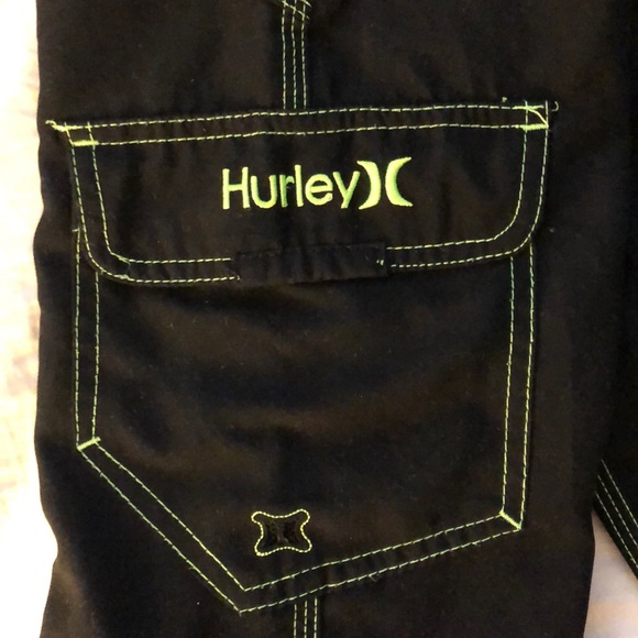 hurley black shorts 29 - Picture 2 of 4